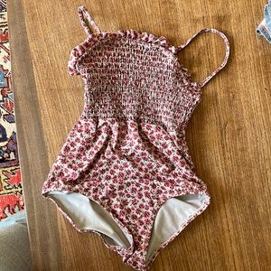 Zara ditsy floral swimsuit